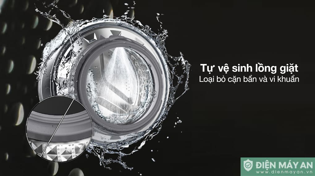 Máy giặt Samsung AI EcoBubble Inverter 12 kg WW12CGP44DSBSV